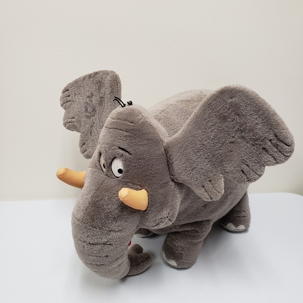 Disney 19" George of the Jungle Shep Elephant Large Stuffed Animal Plush